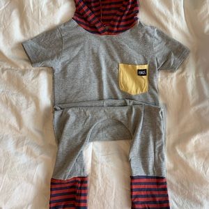 Rags to Raches romper 2T